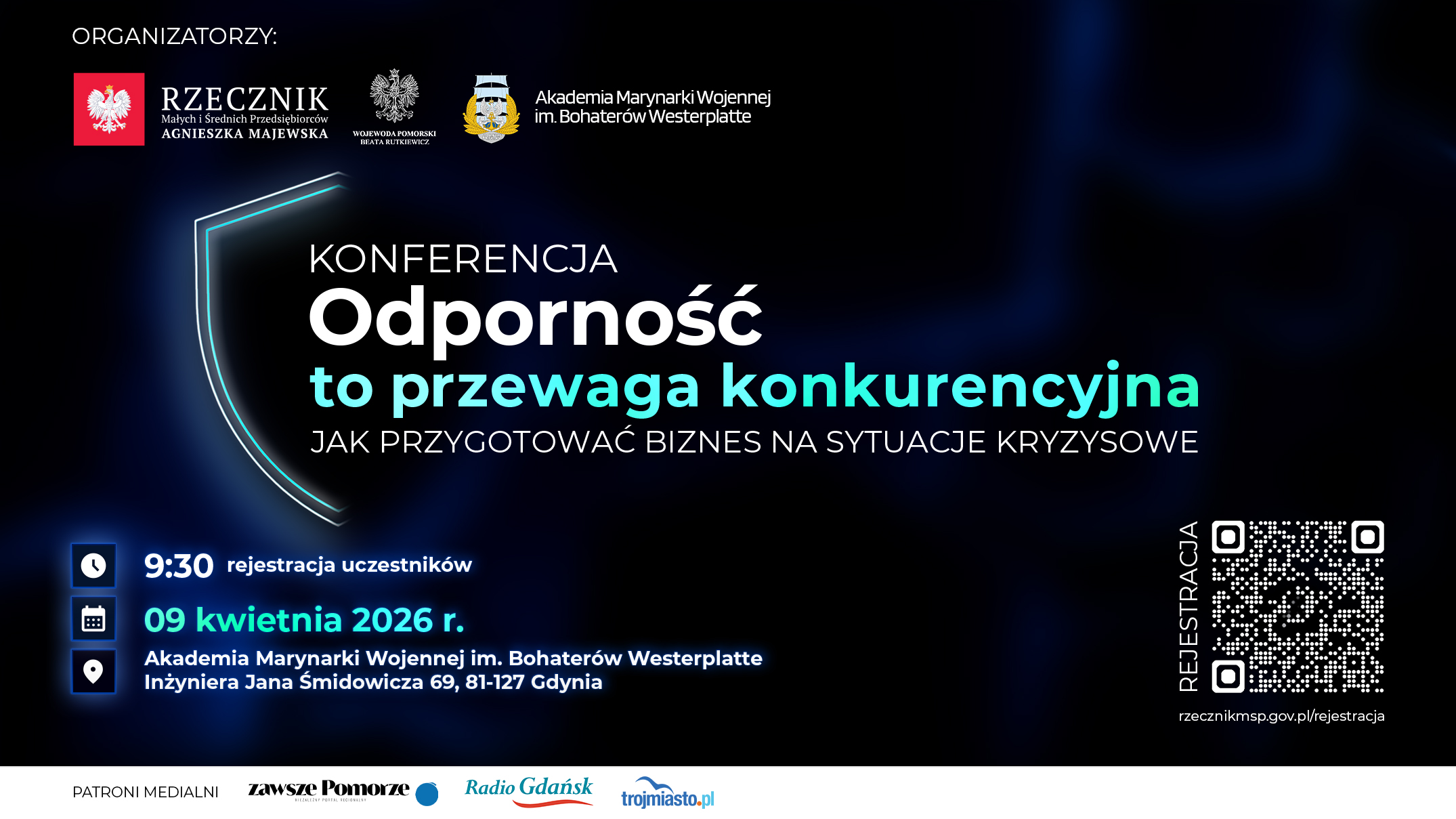 Konferencja „Odporność to przewaga konkurencyjna" — 9 kwietnia, Gdynia
